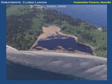 Embayments: Closed Lagoon Foulweather Preserve, Hansville