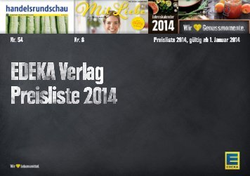 Mediadaten 2014 - Edeka