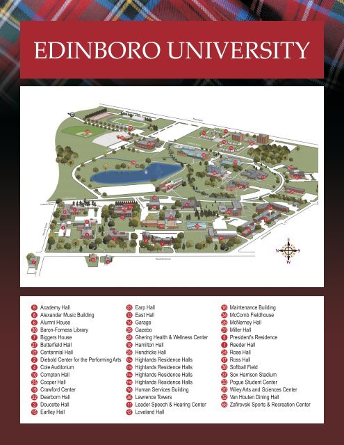 Map of Campus.cdr - Edinboro University