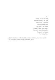 [...] Un ange met sur ma table Le pain tendre, le ... - Editions Ellipses