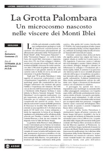 Leggi l'articolo in formato pdf - Agorà