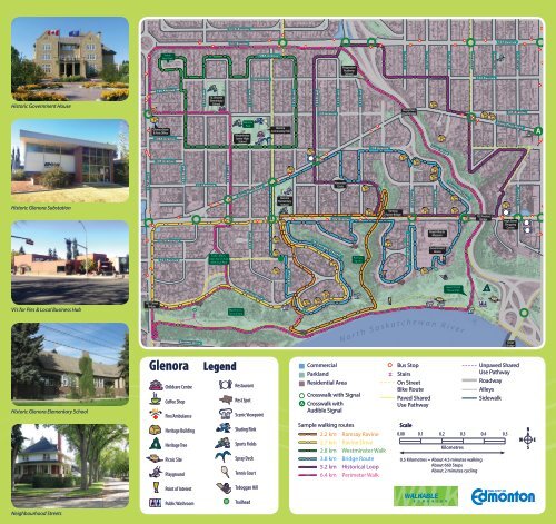 Glenora Community Walking Map - City of Edmonton