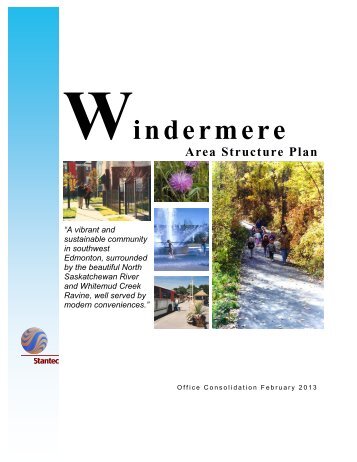 Windermere ASP Consolidation - City of Edmonton