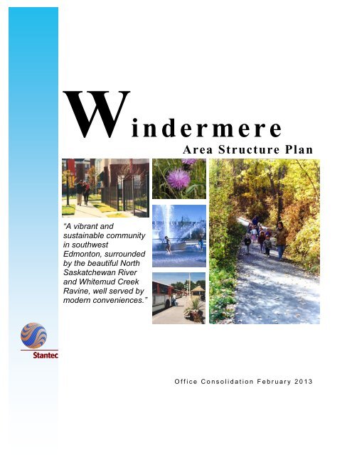 Windermere ASP Consolidation - City of Edmonton