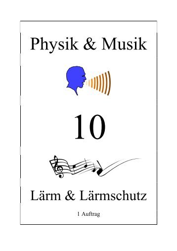 Lärm & Lärmschutz (PDF, 114 kB)