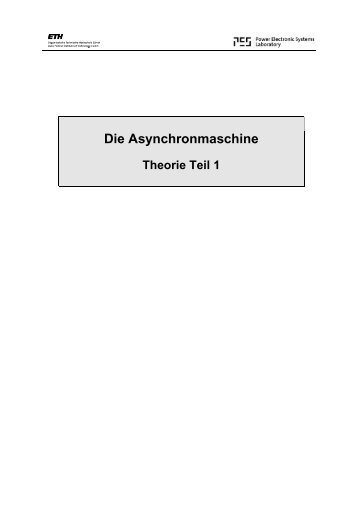 Die Asynchronmaschine