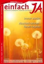 Ausgabe Aug/Sep 2013 von - einfach JA