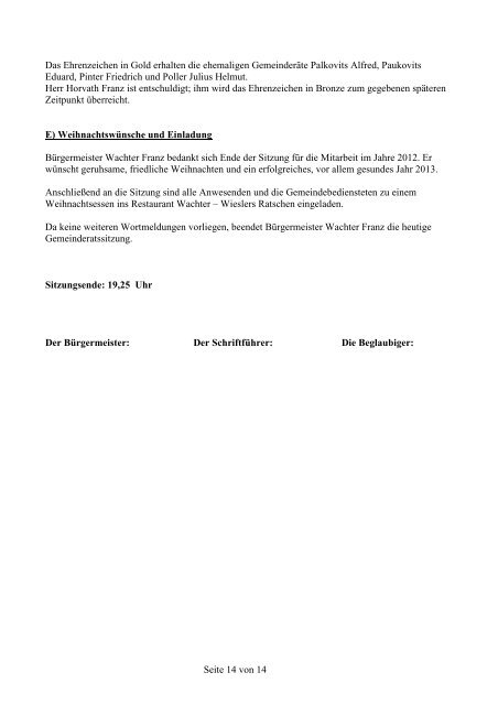 klicken - Gemeinde Deutsch Schützen Eisenberg