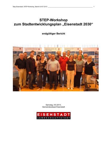 Bericht Engagierten Workshop - Eisenstadt