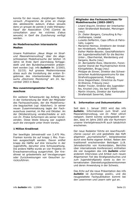 April 1/2004 - EJPD - admin.ch