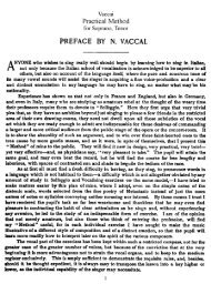 PREFACE BY N. VACCAI. - El Atril