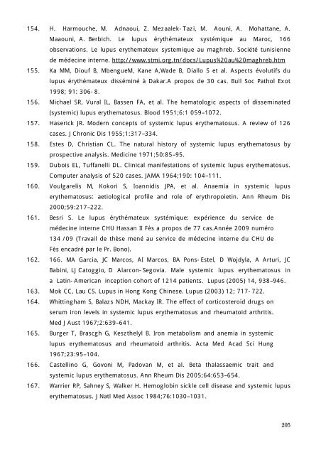 Graphique 1 - Faculté de Médecine et de Pharmacie de Fès