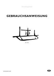 GEBRAUCHSANWEISUNG - Electrolux-ui.com