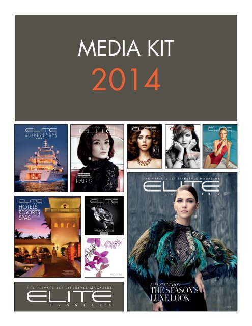 MEDIA KIT - Elite Traveler