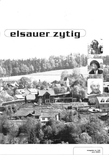 I C elliiialier zytig ) - Elsauer Zytig