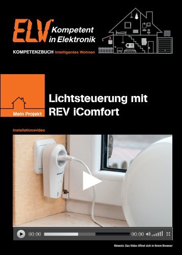 Lichtsteuerung mit ReV icomfort - ELV