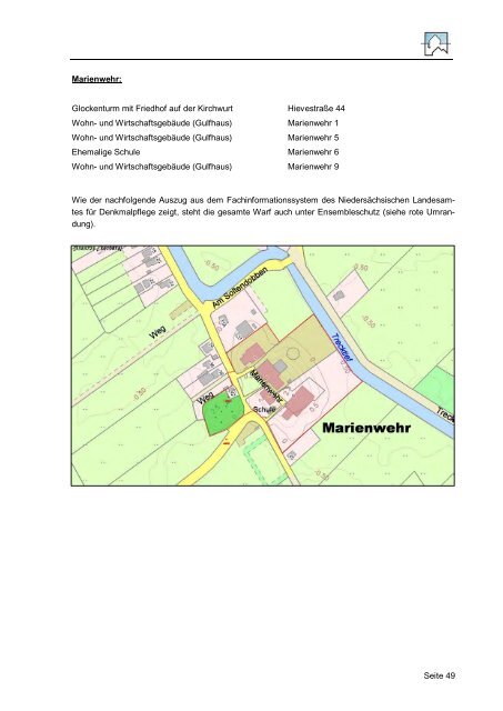 ENTWURF Dorferneuerungsplan, Teil 1 - Stadt Emden