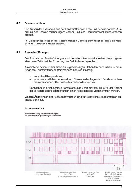 Grundsätze der Gestaltung bei Modernisierung und ... - Stadt Emden