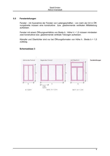 Grundsätze der Gestaltung bei Modernisierung und ... - Stadt Emden
