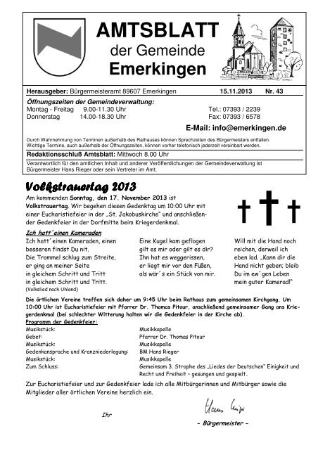 1320 KB - Gemeinde Emerkingen