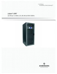 Liebert APM UPS - Emerson Network Power