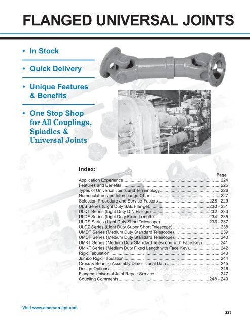 Kop-Flex Industrial Coupling Product Catalog - Form 8887E