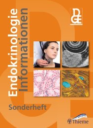 Sonderheft - Deutsche Gesellschaft für Endokrinologie