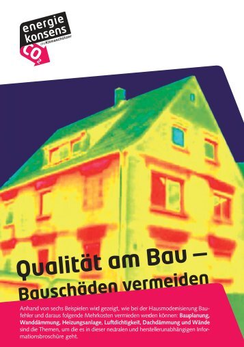 Broschüre Qualität am Bau (2,48 MB) - Bremer Energie-Konsens
