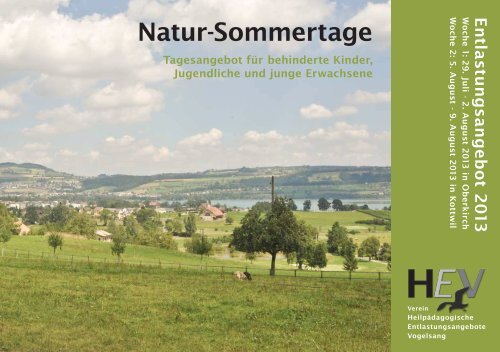 Flyer Natur-Sommertage 2013 - Heilpädagogische ...