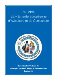 EE Jubiläumsschrift 75 Jahre - Entente Européenne