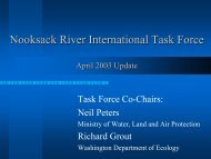 Nooksack River International Task Force