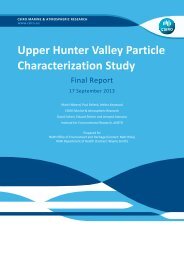 Upper Hunter Valley Particle Characterization Study Final