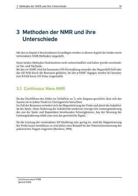 Erweiterung des NMR-Versuchs im F-Praktikum um eine ...