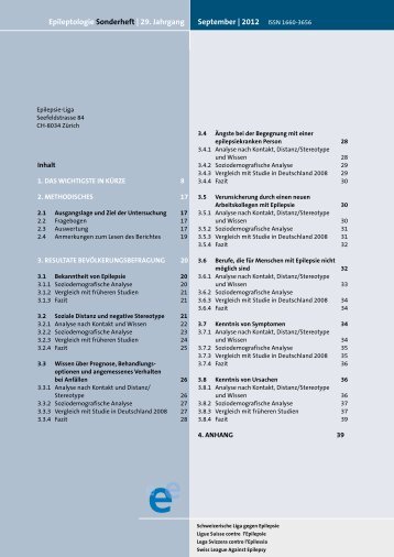 September | 2012 ISSN 1660-3656 Epileptologie Sonderheft | 29 ...
