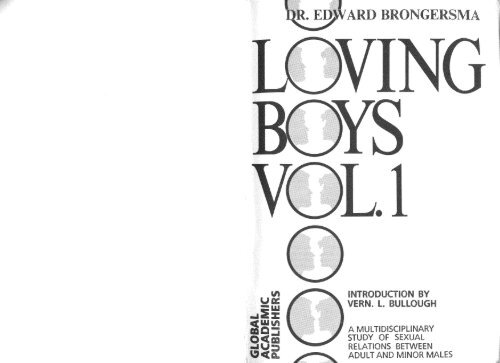 500px x 363px - Loving Boys, Volume 1/2, by Edward Brongersma - Research and ...