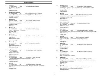 Pferdeverzeichnis 1 - Equi-score.de