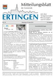 Ausgabe 30 vom 25.07.2013 - Ertingen