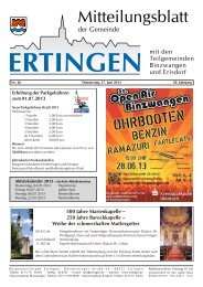 Ausgabe 26 vom 27.06.2013 - Ertingen