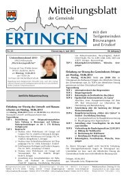 Ausgabe 23 vom 06.06.2013 - Ertingen