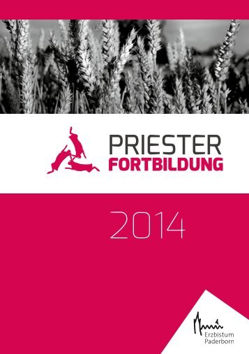 Priesterfortbildung 2014 - Erzbistum Paderborn