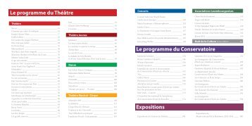 programme théâtre saison 2013-2014.pdf - Esch sur Alzette
