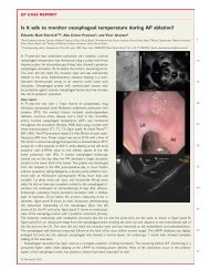 Is it safe to monitor oesophageal temperature during AF ablation?