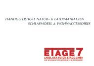 katalog etage 7 - Futon Etage GmbH