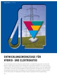 Entwicklungswerkzeuge für Hybrid- und Elektroautos - ETAS