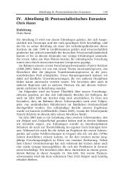 Postsozialistisches Eurasien - Max-Planck-Institut für ethnologische ...