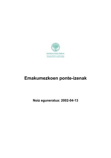 Emakumezkoen ponte-izenak (PDF, 106,9 kB) - Euskaltzaindia