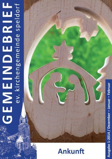 GEMEINDEBRIEF - Evangelische Kirchengemeinde Speldorf