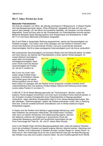 08.17. Äther-Wirbel der Erde - Evert