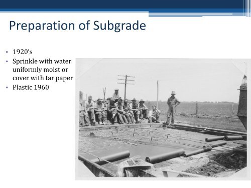 History of Concrete Paving In Iowa - Iowa State University Extension ...