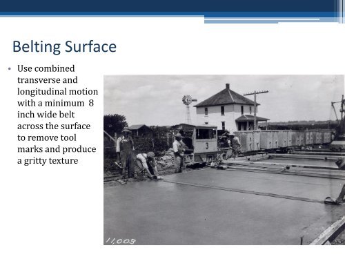 History of Concrete Paving In Iowa - Iowa State University Extension ...